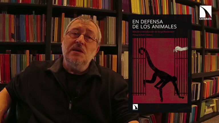 todos los animales somos hermanos jorge riechmann