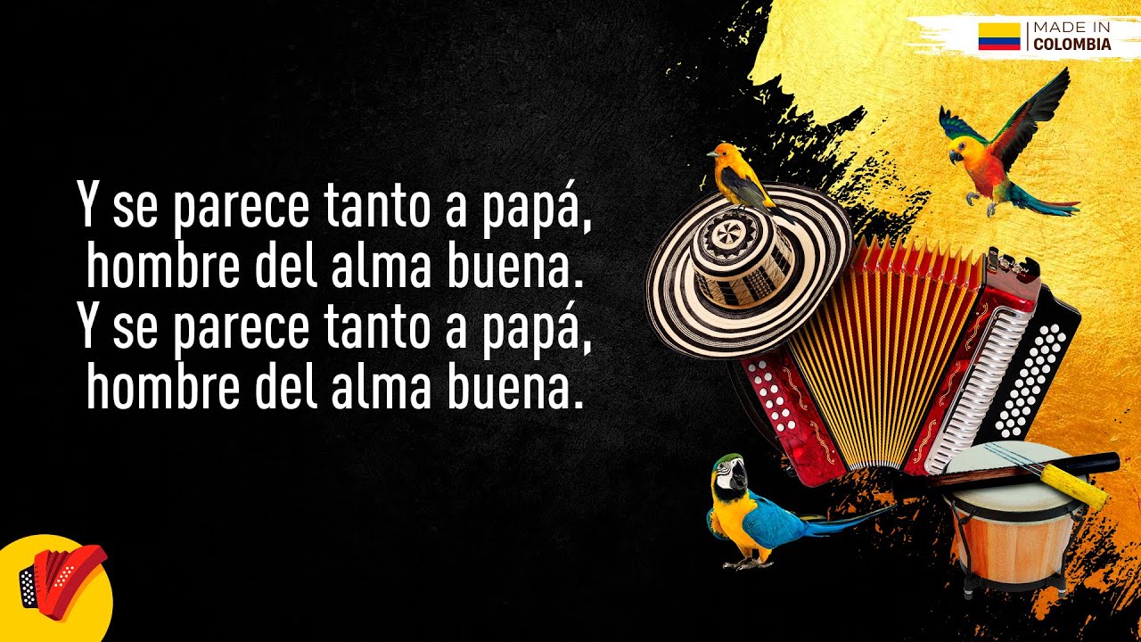 y se parece tanto a papa hombre del alma buena
